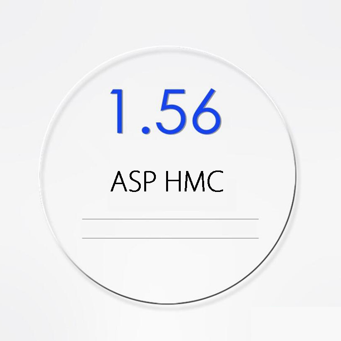1.56 Asp HMC lenses, blue block green ar