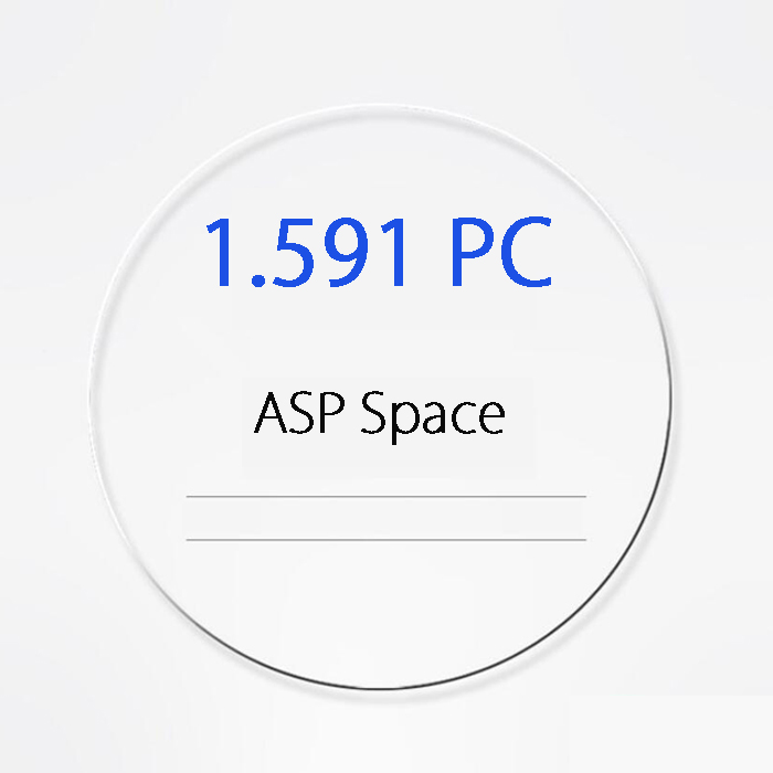 1.591 HMC Anti-Reflective Blue Block Lenses PC ASP