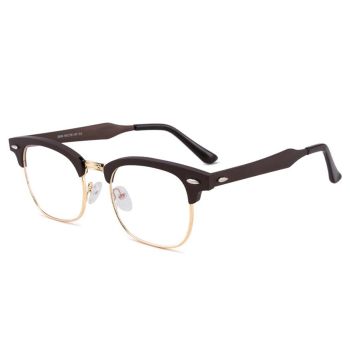 3508  Comfortable Aluminium magnesium eyebrow half-rim optical frame