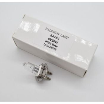 64251 Chinese 6V/20W Halogen Optic Lamp, 500 Lumens, 100Hrs Lifespan