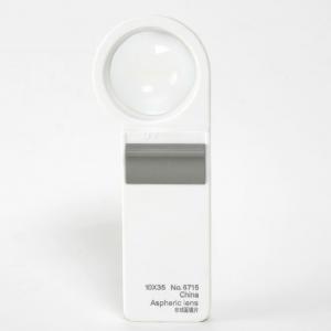 6715L 10x LED Magnifier - Portable照明, 36D Diopter, Aspherical Lens