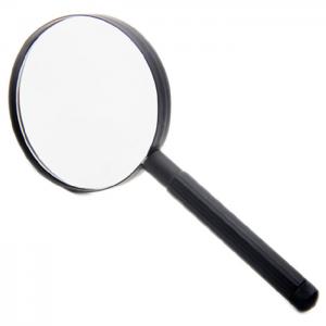 6731 Double-magnifier Metal Handle Magnifier - 2X-4X Magnification, PC Lens