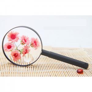 6732 Double-Magnifier Metal Handle Magnifier, 2.5x & 5x, High-Transmittance PC Lens