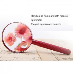 6733 Double-Magnifier Metal Handle Magnifier, 3X-6X, PC Lens