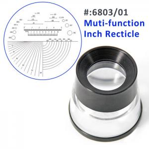 6803/01 8x Glass Reticle Stand Magnifier - Precision 8x30, 30.5mm Aperture