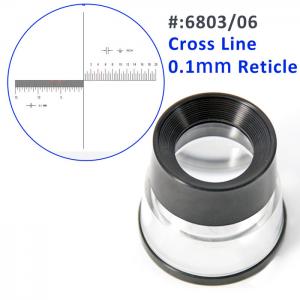 6803/06 8x Magnifier, Glass Reticle, 30mm Aperture
