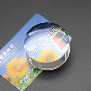 6913R Domo 3.5x Magnifier, 95mm Diameter, Optical PMMA, Reading Aid