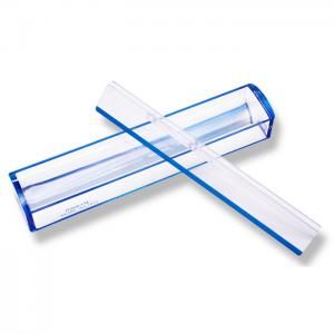 7513B 5x200 Cylinder Magnifier with Ruler - Reading Aid for Accountants, 180mm Ruler