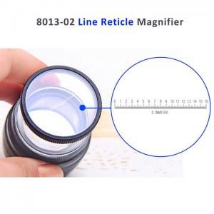 8013/02 7X Glass Reticle Scale Loupe - Premium Magnification for Inspection