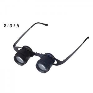 8102A 2.8x Plastic Glasses Type Binocular Telescope - High Definition, Lightweight, Outdoor Use