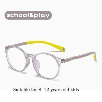 8958 TR90 & TPU Kids Optical Frames, Soft, 8-12 Years