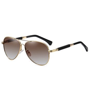 A710 Men Metal Alloy TAC Polarized Sunglasses - Night Vision Photochoromic, 28.6g