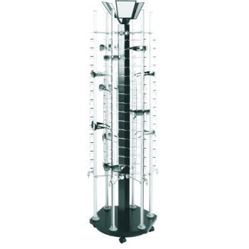 BY7005 Aluminium alloy glasses diaplay stands,for 96pcs of glasses