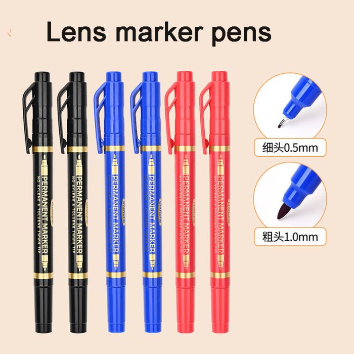 CH-150 Double Headed Waterproof Nano Lens Pen - Quick Drying, Laboratory Grade