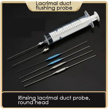 JH-92 Lacrimal Duct Probe, Stainles Steel, Double-Headed, Ophthalmic Irrigation