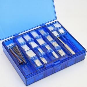 LY-A21B Glasses Tools Kit | Complete Repair Set with Silicone Nose Pads, Nuts, Gaskets | Lightweight, Portable
