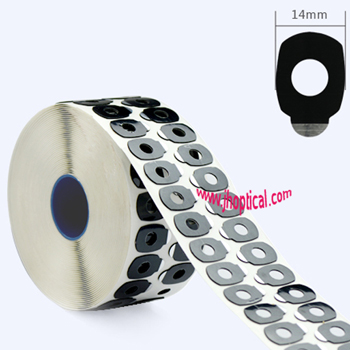 LY-A23SSP &Phi;14mm Black lens pads for PC lenses