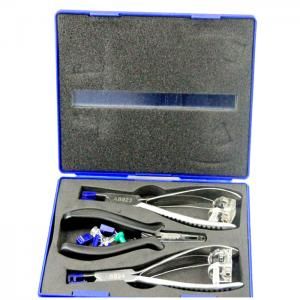 LY-B01A Silhouette Plier Set | Premium Rimless Eyeglass Tool Kit | 10000 Lifts, Blue, OEM Available