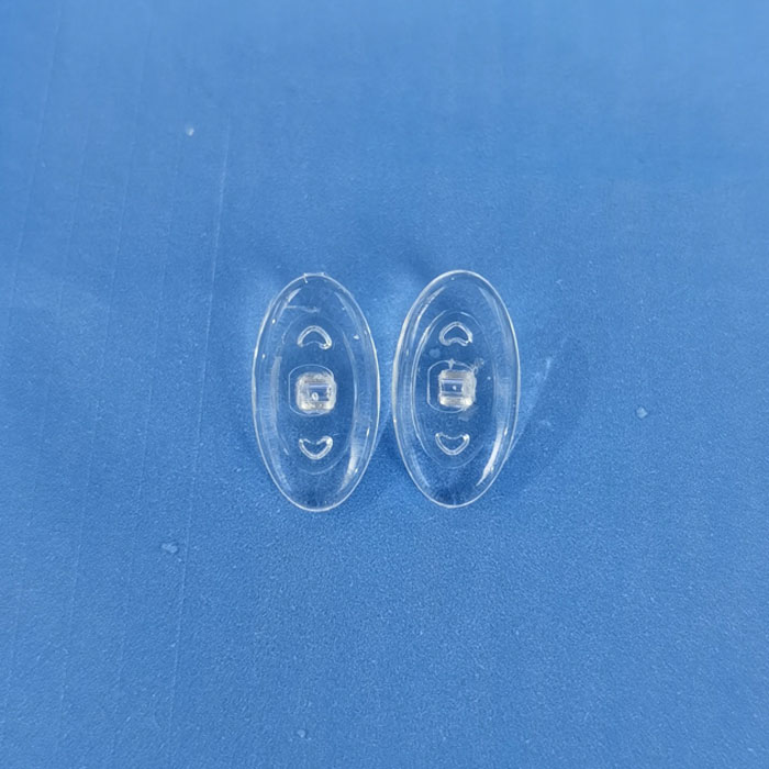 Oval silicone nose pads,hard cores