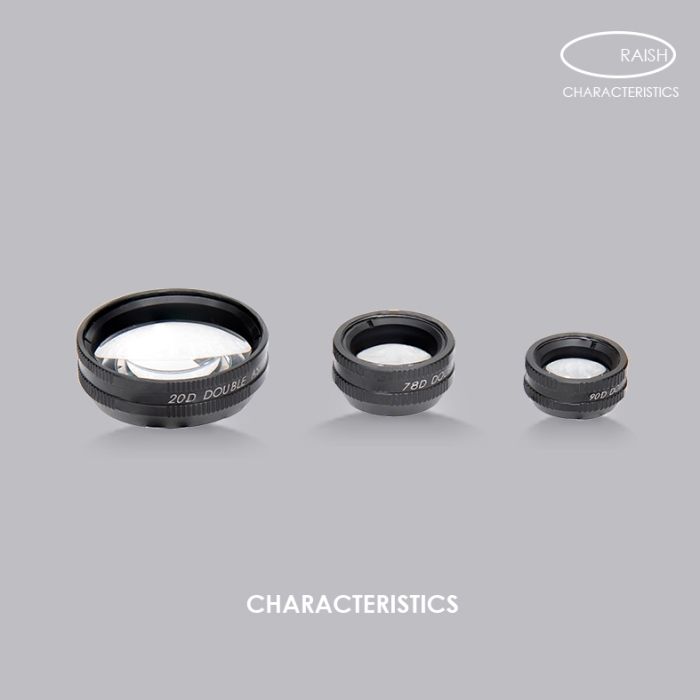 R-20D,78D,90D Double Aspheric Lenses: High Precision Optics | Product Code: R-20D,78D,90D