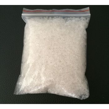 S110 Plastic T Pads, 3.0x1.4mm, Bulk 10000pcs/Bag | High-Quality, Crystal Clear for Rimless Frames