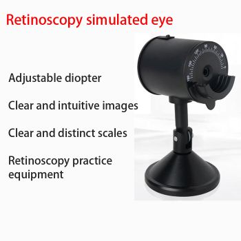 WZ-Y006 Retinoscopy Simulated Eye - Accurate Vision Training Aid, Ideal for Eye Exams, Affordable
